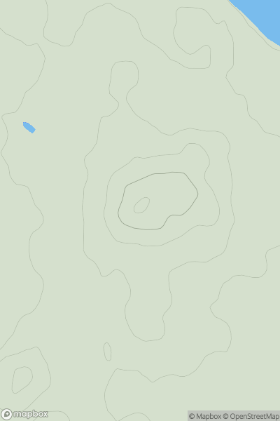 Thumbnail image for Barrow Hill [Central and Eastern England] showing contour plot for surrounding peak